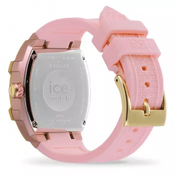 ICE Damenuhr 22863 (35mm) – Nude Zifferblatt, Silikonarmband, Quarzwerk