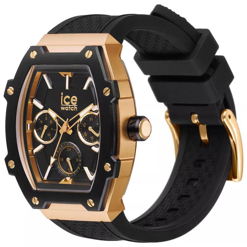 ICE Damenuhr 22865 (35mm) – Rosa Silikonarmband, Quarz Analog, 10 ATM