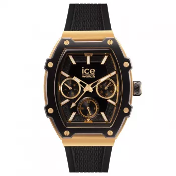 ICE Damenuhr 22865 (35mm) – Rosa Silikonarmband, Quarz Analog, 10 ATM