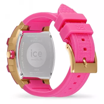 ICE Damenuhr 23288 (35mm) – Lotus-Zifferblatt, Silikonarmband, 10 ATM