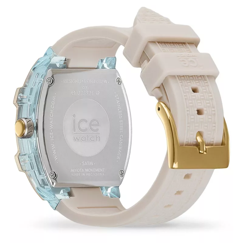 ICE Damenuhr 23321 Pink 36mm Quarz Analog Silikonarmband 10 ATM