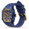 ICE Damenuhr 23802 (45mm) – Weißes Silikonarmband, Quarz Analog