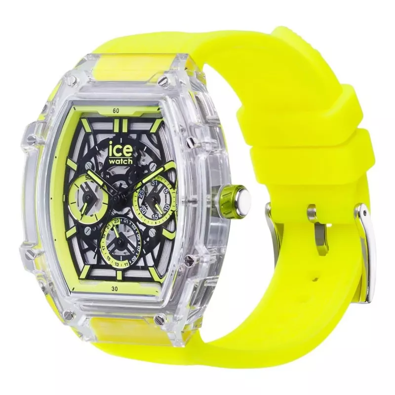 ICE Damenuhr 24286 (45mm) - Pinkes Silikon Quarz Analog