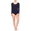 Icebreaker 103194001 Damen Merinowoll-Mix Scoop-Neck Langarm Baselayer-Top - Größe M