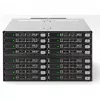 ICY DOCK ToughArmor MB516SP-B 16-Bay 2,5 inch SAS/SATA SSD/HDD Backplane Modul für 2x 5,25 inch Schächte