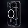 iLike Apple Case für iPhone 16 Pro Clear Mag Cover (STR) Kompatibel mit MagSafe Transparent