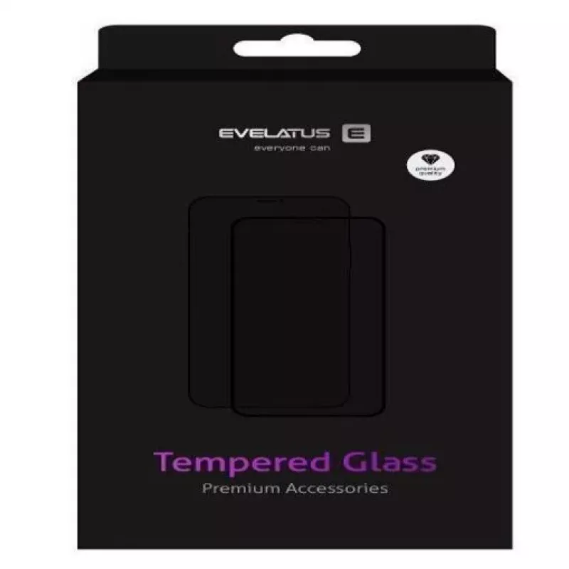 iLike Apple iPhone 12 Mini 5,4 Zoll 0,33 mm Flaches Klares Displayschutzglas aus gehärtetem Glas