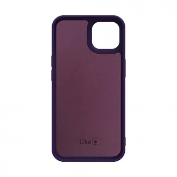 iLike Apple iPhone 14 Nano Silicone Case Deep Purple