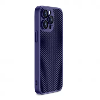 iLike Apple iPhone 14 Net PC Cover Blau