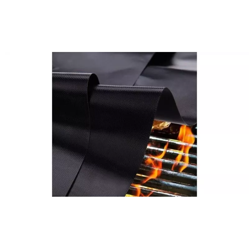 iLike BBQ Teflon Grillmatte 40x33cm Wiederverwendbare Antihaft-Oberfläche Backofengeeignet