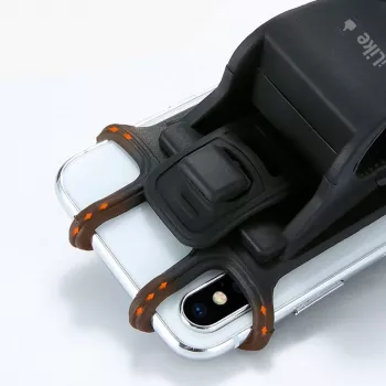 iLike Bike Holder IPH01BK Schwarz - Universelle Lenkerhalterung für Smartphones 4,0-6,5 Zoll