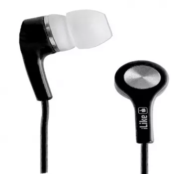 iLike Earphones IEA01BK 3,5mm Schwarz