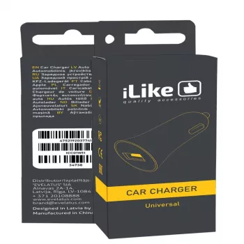 iLike Auto-Ladegerät ICC01 Weiß