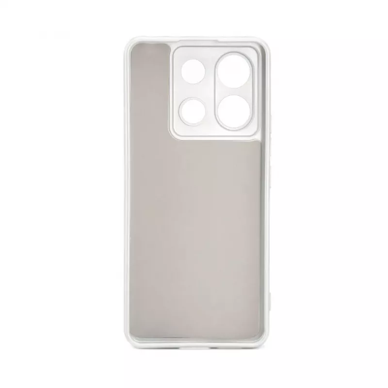 iLike Nano Silikon Hülle für Xiaomi Poco X6, Silber