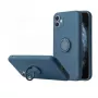 iLike Xiaomi Silikonhülle mit Ring, blau