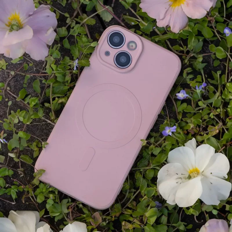 iLike Simple Color Mag Case für Samsung Galaxy A57 5G Pink