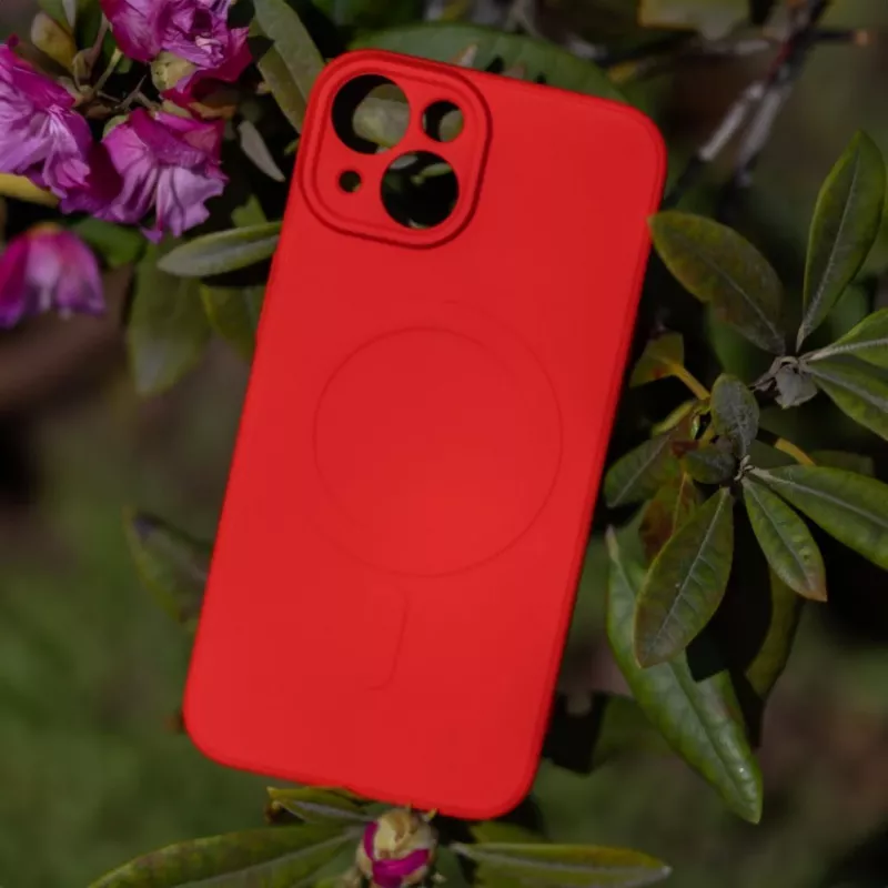 iLike Simple Color Mag Case für Samsung Galaxy A57 5G Rot