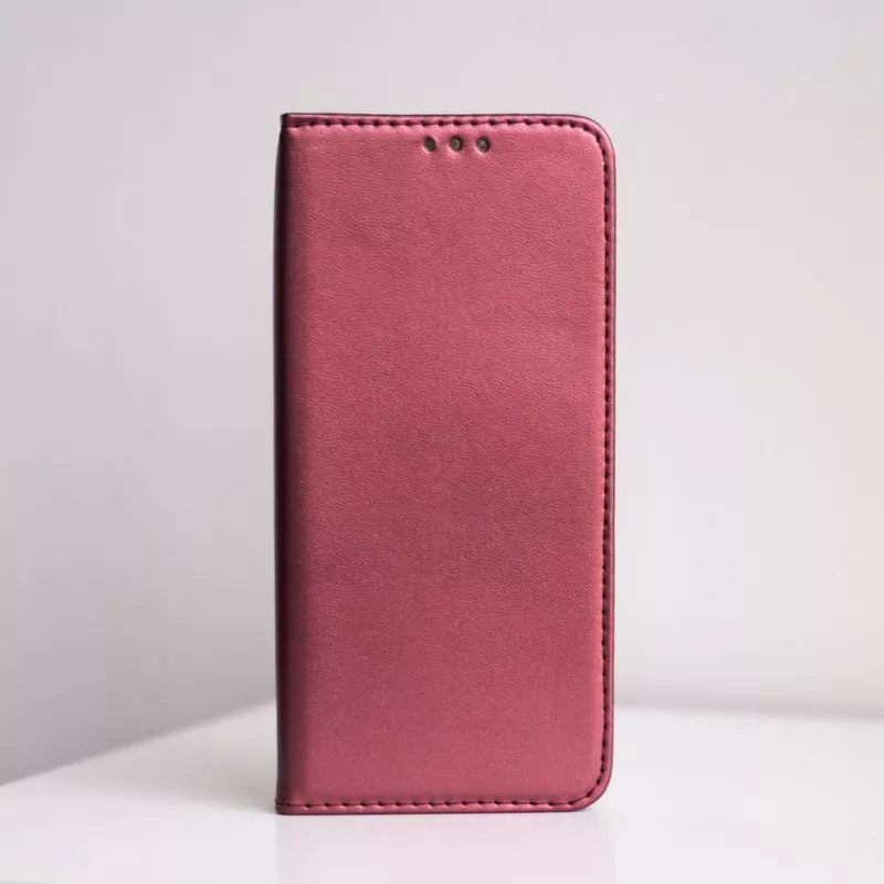 iLike Smart Magnetic Case für Samsung Galaxy A27 5G Burgunderrot