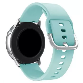 iLike Strap TYS Universal 22mm Smartwatch-Armband - Schwarz Silikon