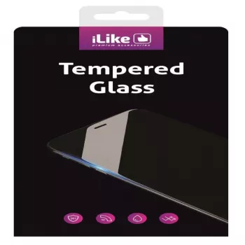iLike Xiaomi Redmi 8 2.5D Black Frame Full Glue Tempered Glass Screen Protector