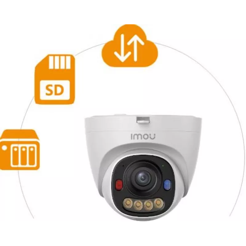Imou IPC-PS8EP-8X0-0280B PS8EP 8-MP-PoE-Dome-IP-Kamera, 2,8 mm, 30 m Nachtsicht, H.265