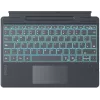 Inateck Surface Pro 8/9/X/11 Tastatur – Grau, deutsches QWERTZ, hintergrundbeleuchtet mit Touchpad