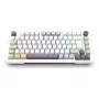 INCA Gaming-Tastatur RGB GraySwitch USB-C/BT 2,00m Weiß (IKG-455)