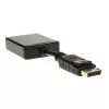 InLine DisplayPort-Adapterkabel, DisplayPort Stecker auf DVI-D 24+5 Buchse, Schwarz, 0,2m