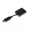 InLine DisplayPort-Adapterkabel, DisplayPort Stecker auf DVI-D 24+5 Buchse, Schwarz, 0,2m