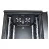 Intellinet 36U 19-Zoll Netzwerkschrank 800x800mm Schwarz unmontiert