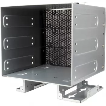 Inter-Tech IPC Montagehalterung ER-47045-2 - 3,5 Zoll auf Dual 2,5 Zoll SSD/HDD, Schwarz
