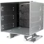 Inter-Tech IPC Montagehalterung ER-47045-2 - 3,5 Zoll auf Dual 2,5 Zoll SSD/HDD, Schwarz