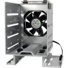 INTER-TECH IPC Montagerahmen ER-47045-1 für 2,5-Zoll-HDD/SSD in 3,5-Zoll-Schacht mit 2x USB 3.0 Frontanschlüssen, Schwarz