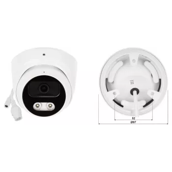 IP Camera APTI-AI803VA2IL-28W - 8.3 MP 4K UHD 2,8 mm
