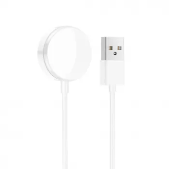 iWear CH3 Universal USB 1m Power Cable Smart Watch 3,5W Wireless Charger Pad White