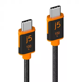 J5CREATE USB-C 100W Sync-Ladekabel (3 m / 9,8 ft.)