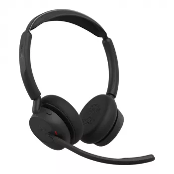 Jabra Evolve3 45 Stereo-Headset mit Link 390a Microsoft-Stand