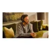 Jabra Evolve3 45 Stereo-Headset mit Link 390a USB-A-Adapter