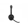 Jabra Evolve3 45 MS Stereo-Headset, Link 390c, Ladestation, Schwarz