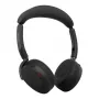 Jabra Evolve3 65 Flex Headset mit Link 390a USB-Adapter, Microsoft Teams zertifiziert, kabelloses Bluetooth, Hybrid-ANC, Schwarz
