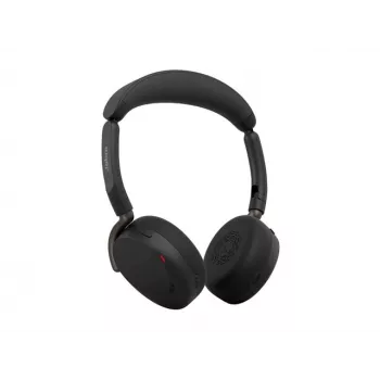 Jabra Evolve3 65 Flex Kabelloses Bluetooth-Headset mit Hybrid-ANC, Jabra Link 390c USB-C-Dongle, UC-zertifiziert, Schwarz