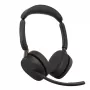 Jabra Evolve3 65 Stereo Link 390a MS Kabelloses On-Ear-Headset mit Bluetooth und USB-A-Adapter, optimiert für Microsoft Teams, Schwarz