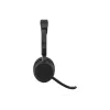 Jabra Evolve3 65 UC Stereo-Headset, Link 390c, Schwarz
