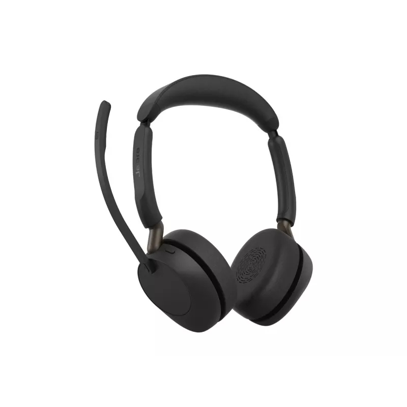 Jabra Evolve3 65 UC Stereo-Headset, Link 390c, Schwarz