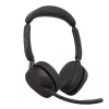 Jabra Evolve3 65 MS Stereo Wireless-Headset mit Link 390c, Schwarz