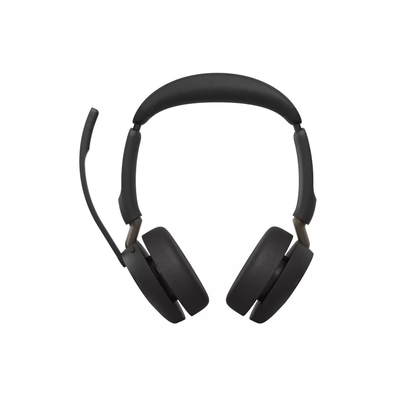 Jabra Evolve3 65 UC Stereo-Headset, Link 390c, Ladestation, Schwarz