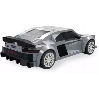 Jamara CaDA Audi R8 Coupé 1:24 Bausteine, grau, 8+