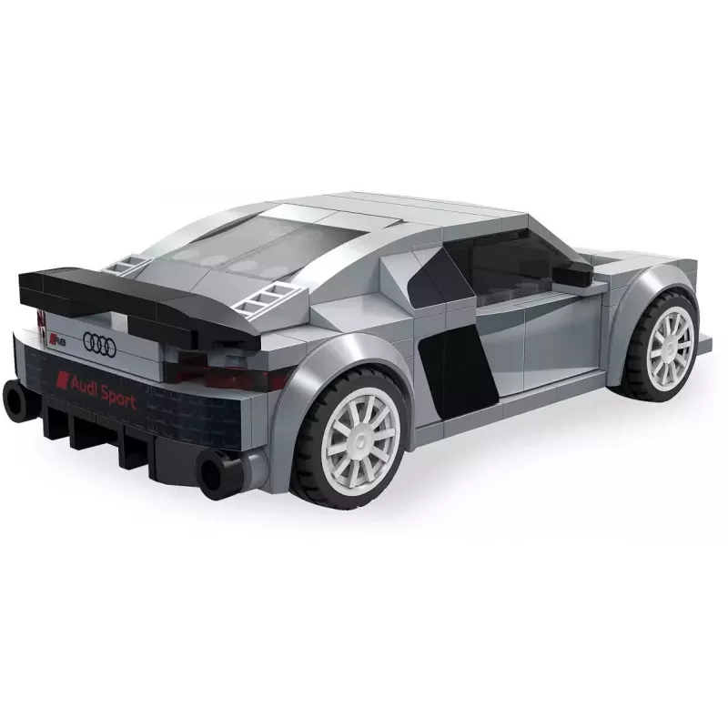 Jamara CaDA Audi R8 Coupé 1:24 Bausteine, grau, 8+