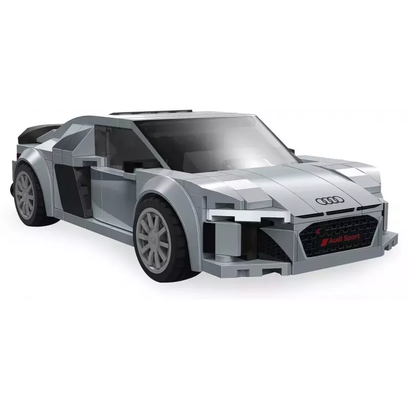 Jamara CaDA Audi R8 Coupé 1:24 Bausteine, grau, 8+