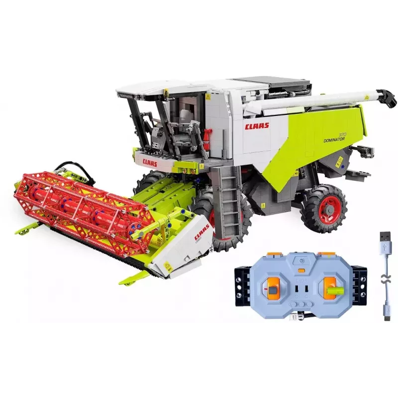 Jamara Claas Dominator 370 1:18 2,4GHz RC Building Block Vehicle (1000+ Teile) 14+
